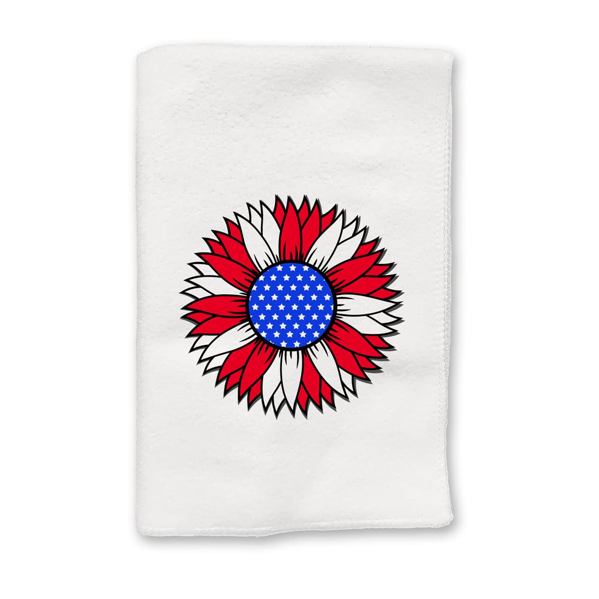Patriotic Hand Towels - American Flag Themed Red White and Blue Kitchen & Bath Towels for Memorial Day, 4th of July, Summer & Fall Home Decor | Perfect for Holiday Parties, BBQ Gatherings & USA Themed Decorations