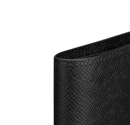 LV Slender ID Wallet in Taiga Leather - Blue Marine | Slim RFID Blocking Card Holder for Men & Women | Perfect for Travel, Business & Everyday Use