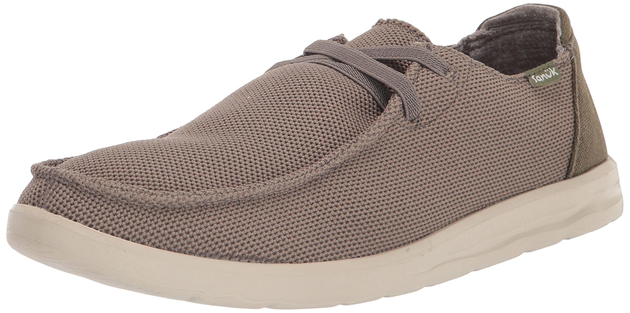 Sanuk Men's Shaka Mesh Sneaker - Breathable Lightweight Walking Shoes for Men | Comfortable Casual Sneakers for Travel, Gym & Everyday Wear