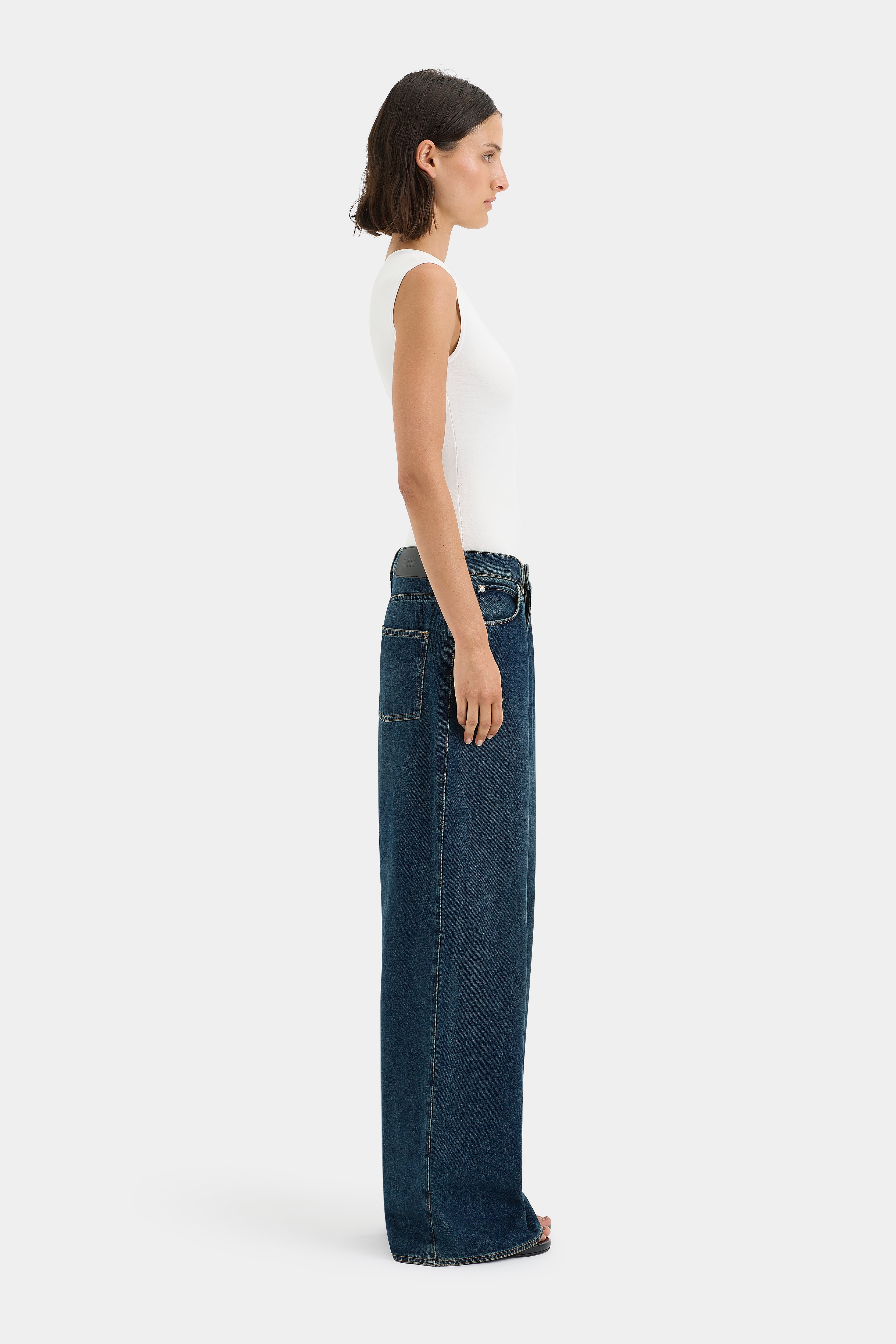 Indigo Twist Top - Stylish Women's Casual T-Shirt for Everyday Wear | Perfect for Outings, Dates & Relaxing at Home