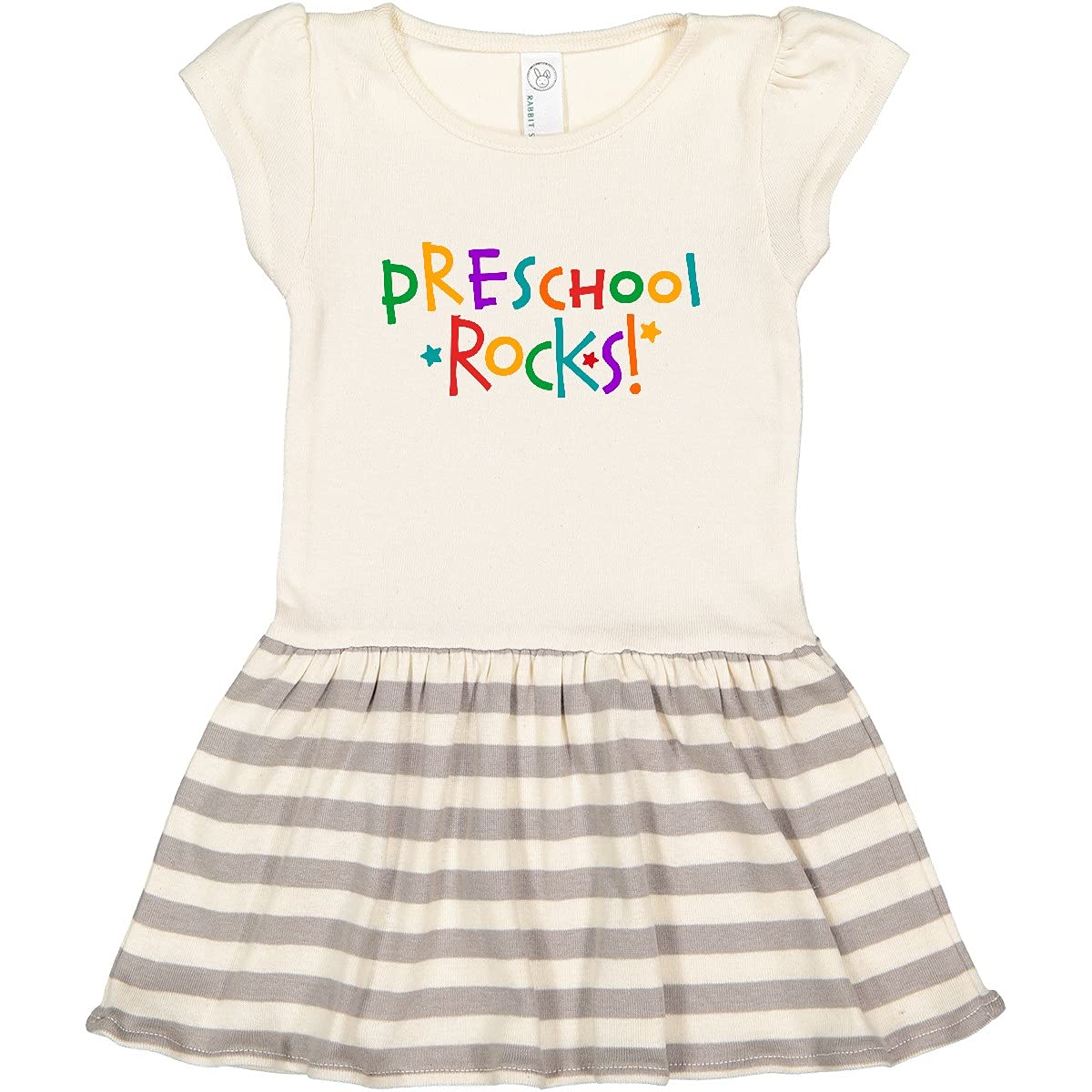 Preschool Rocks Toddler Dress - Fun Playtime Outfit for Kids