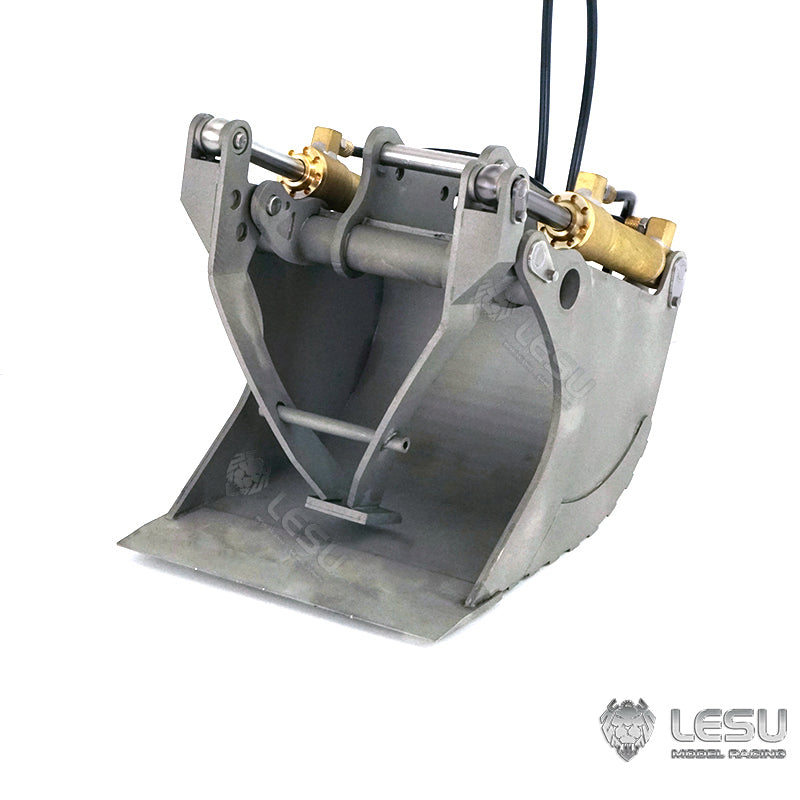 1/14 Scale LESU RC PC360 Metal Hydraulic Excavator Model - Painted & Unassembled Kit with Protective Fence & LCD Display Scraper for Construction Enthusiasts - Perfect for Collectors, DIY Projects, and Construction Simulation Scenes