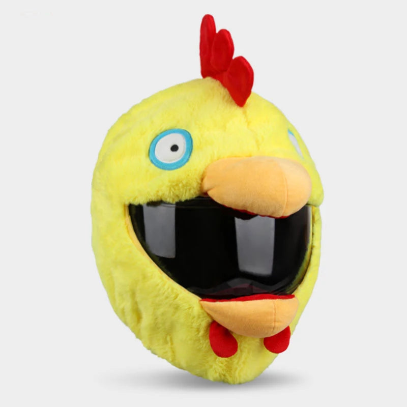 Pollo Loco Helmet Cover - Waterproof Motorcycle Helmet Protector for Outdoor Riding & Adventure Sports