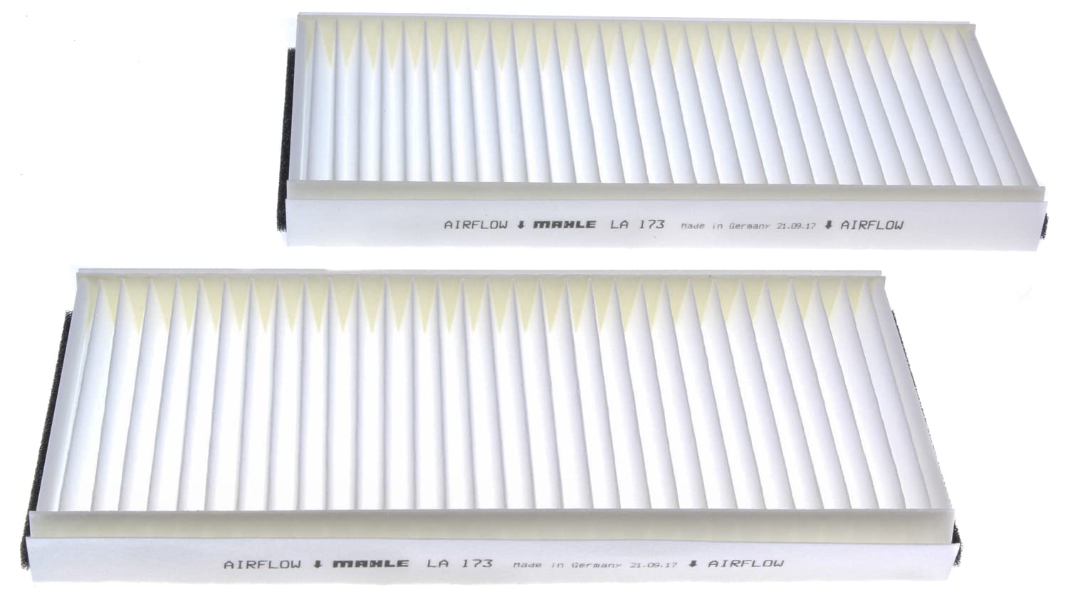 MAHLE LA 173/S Premium Cabin Air Filter for Cars & Trucks - Improve Air Quality & Reduce Allergens - Perfect for Driving, Commuting & Road Trips