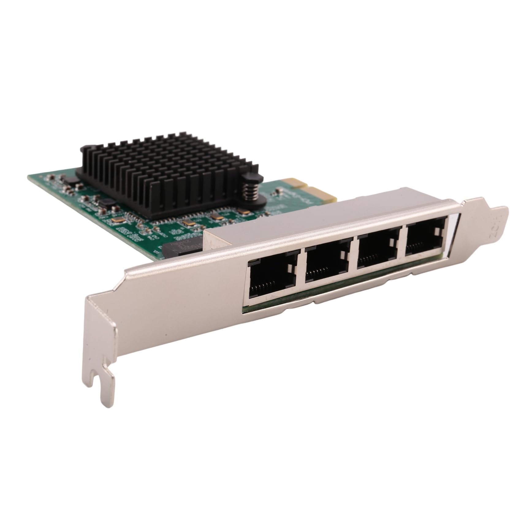 5-Port Gigabit Ethernet PCI-E Network Card with Realtek RJ45 LAN Adapter - High-Speed Internet for Gaming, Streaming & Office Workstations