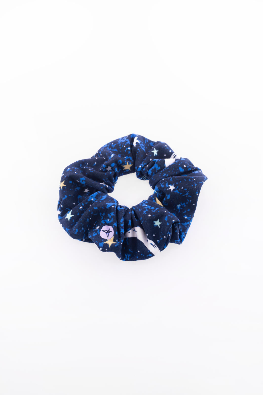 Space Case Scrunchie - Soft & Stretchy Hair Tie for Women & Girls - Perfect for Workouts, Yoga, and Everyday Use