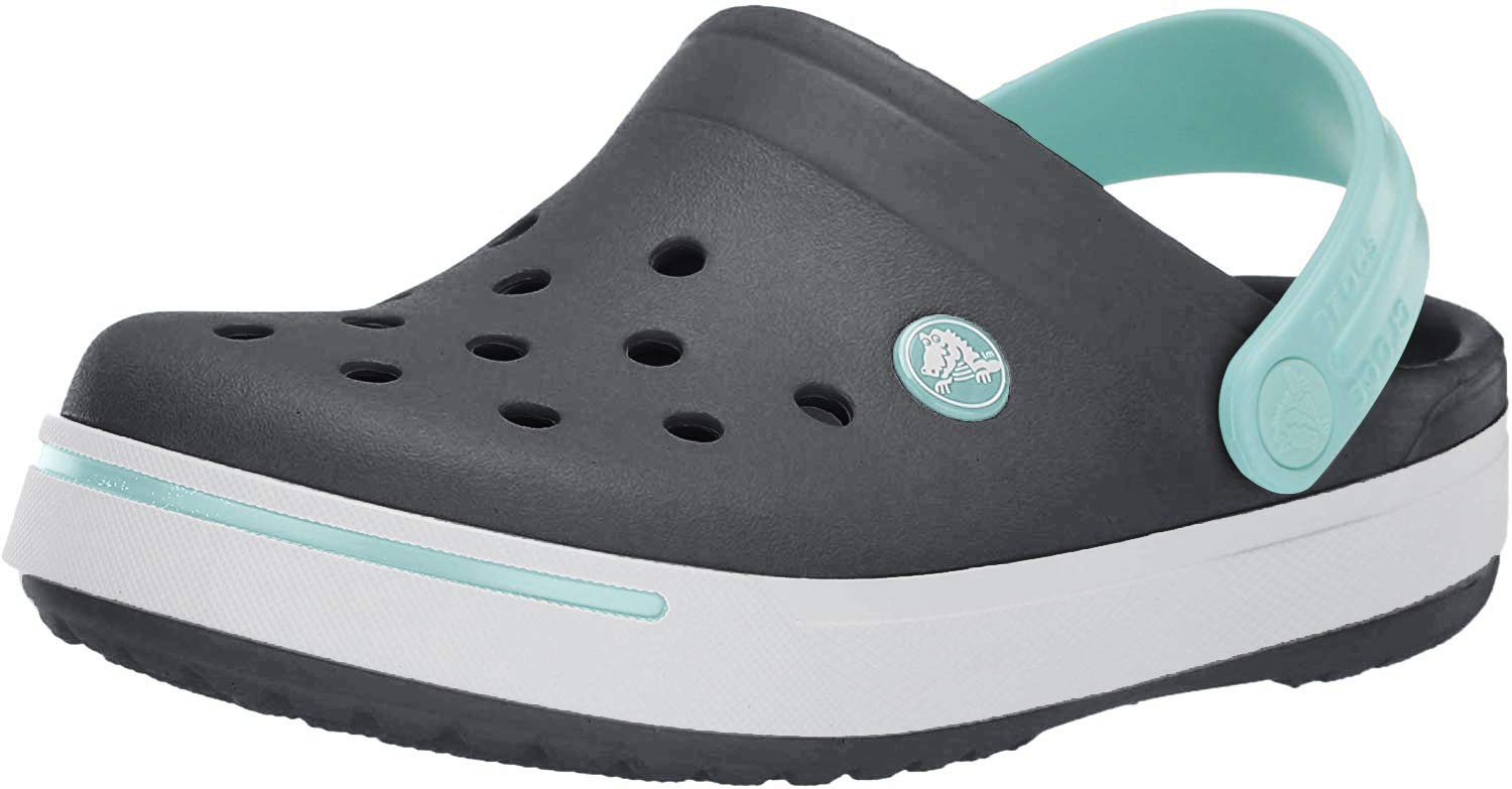 Crocs Kids' Crocband Clog - Comfortable Slip-On Water Shoes for Boys and Girls | Lightweight & Durable for Beach, Pool, and Outdoor Play