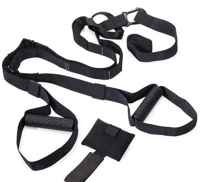 X Bands Suspension Trainer Kit - Portable Home & Gym Workout Equipment for Full Body Training - Perfect for Strength, Flexibility, and Mobility Exercises at Home, Office, or Outdoor