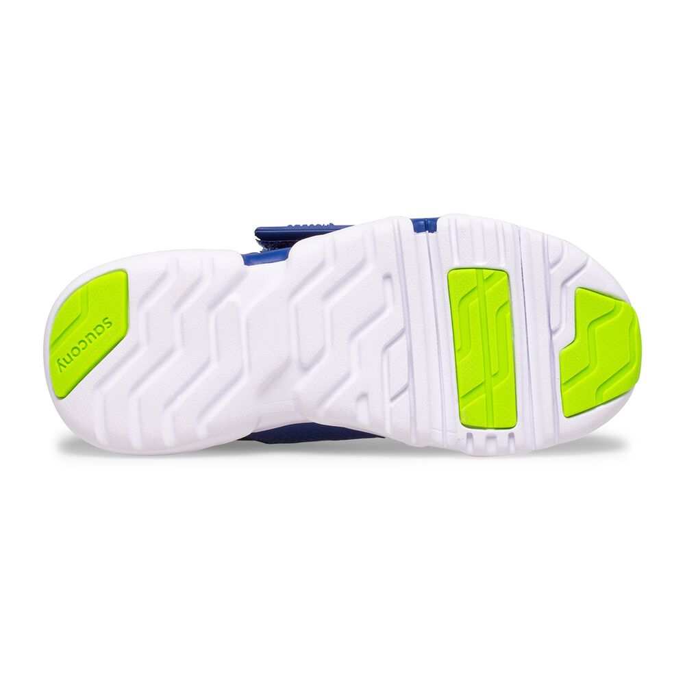 Saucony Blue & Black Vertex A/C Kids' Running Shoes - Lightweight & Breathable Sneakers for Boys & Girls - Perfect for School, Sports & Outdoor Activities