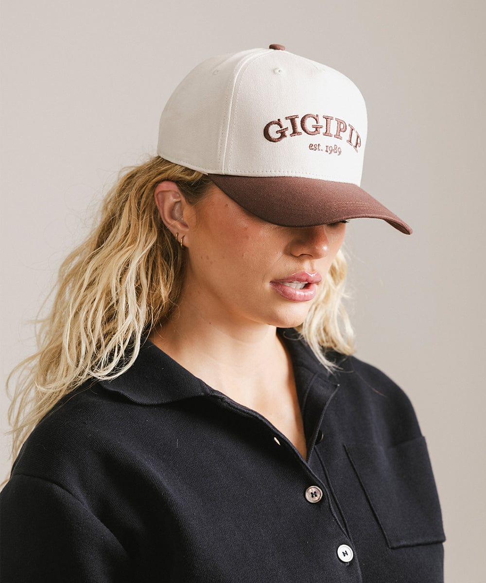 Gigi Pip Women's Vintage Trucker Hat - Adjustable Snapback Cap for Outdoor, Travel & Casual Wear