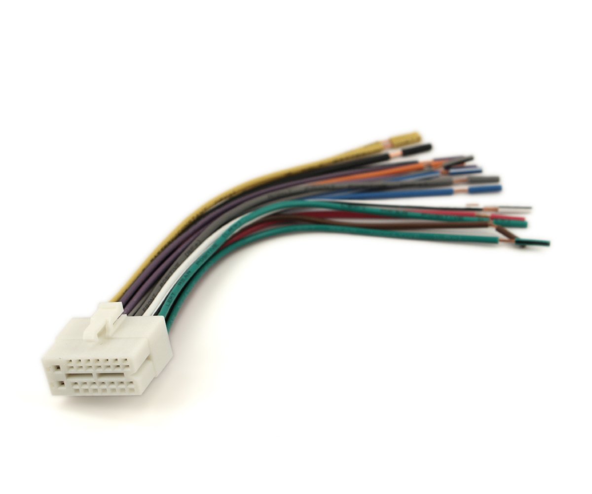 16 Pin Car Radio Wire Harness Compatible with Clarion XT91031 CD DVD Navigation In-Dash Stereo - Easy Installation for Car Audio & Video Systems