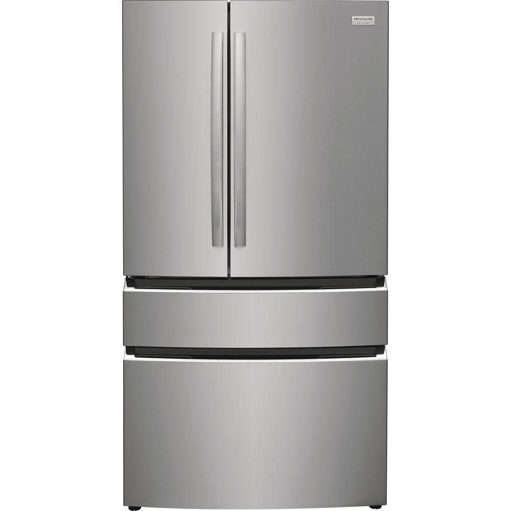Frigidaire Gallery 27.2 Cu. Ft. 4-Door French Door Refrigerator with Internal Water Dispenser and Ice Maker - Perfect for Large Families and Entertaining (Model GRMN2872AF)