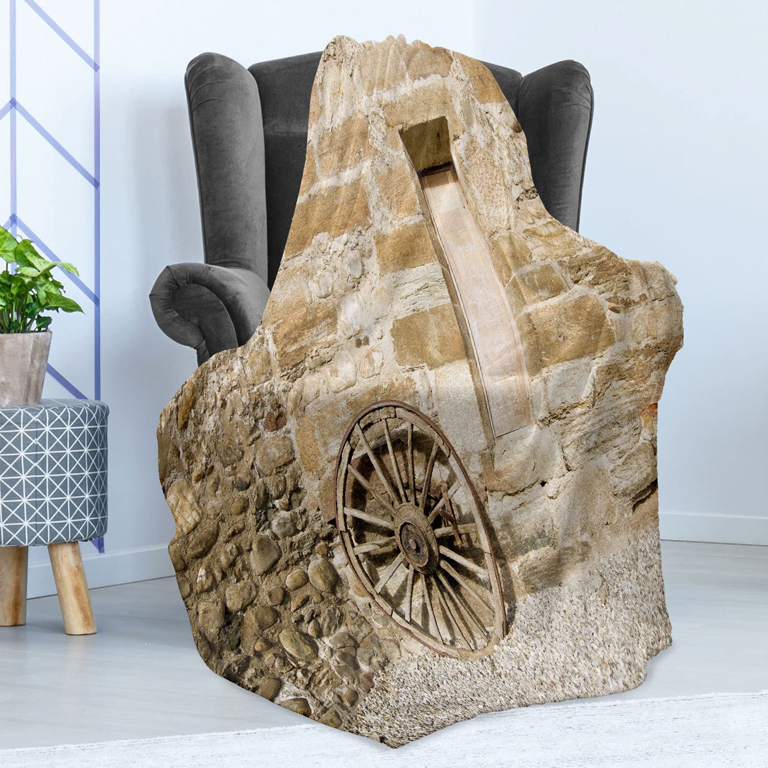 Ambesonne Flannel Fleece Throw Blanket - 50