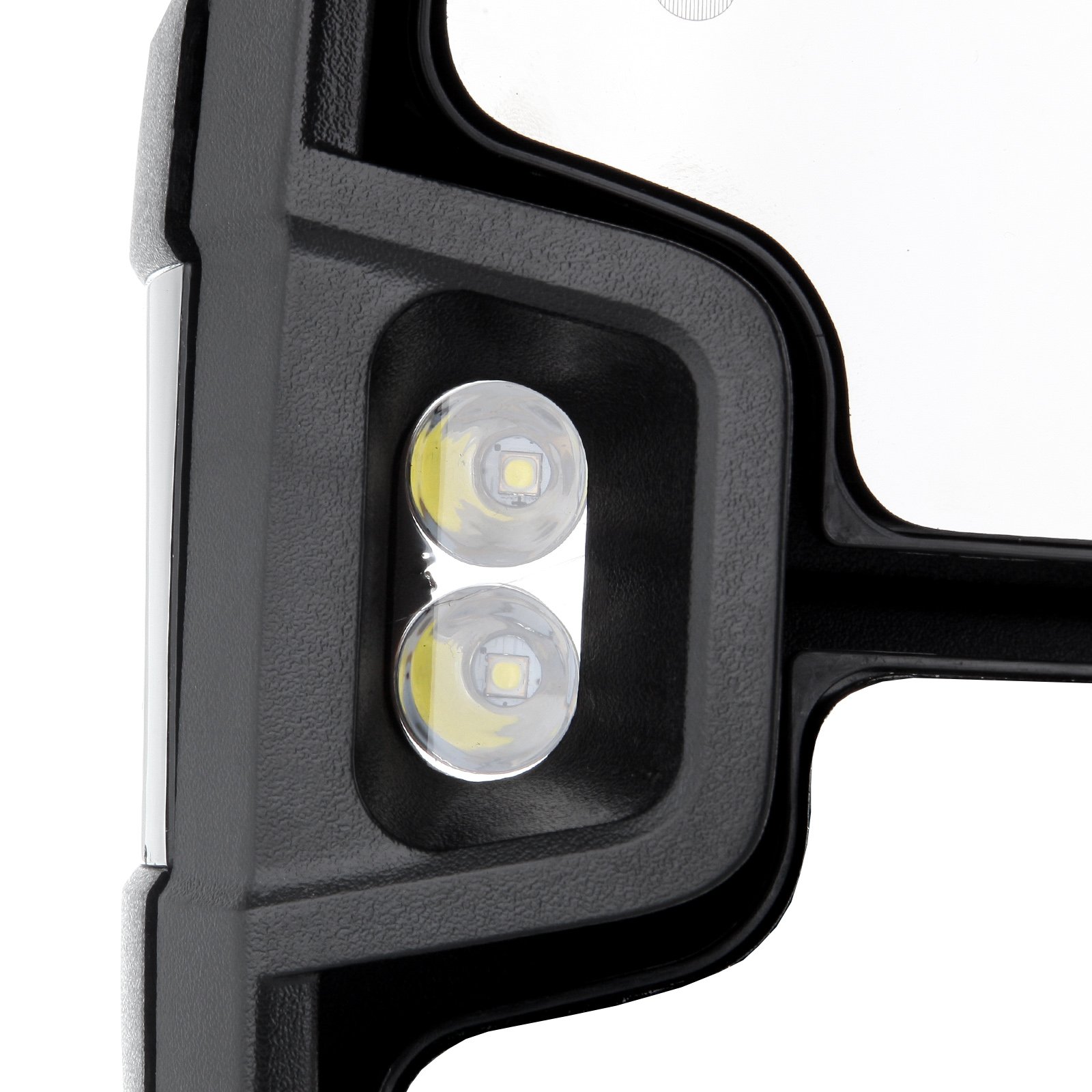 2014-2018 Chevy Silverado & GMC Sierra 1500/2500HD/3500HD Towing Mirrors - Power Adjustable Heated Side Mirrors with Turn Signal Lights | Perfect for Towing, Highway Driving & Winter Conditions
