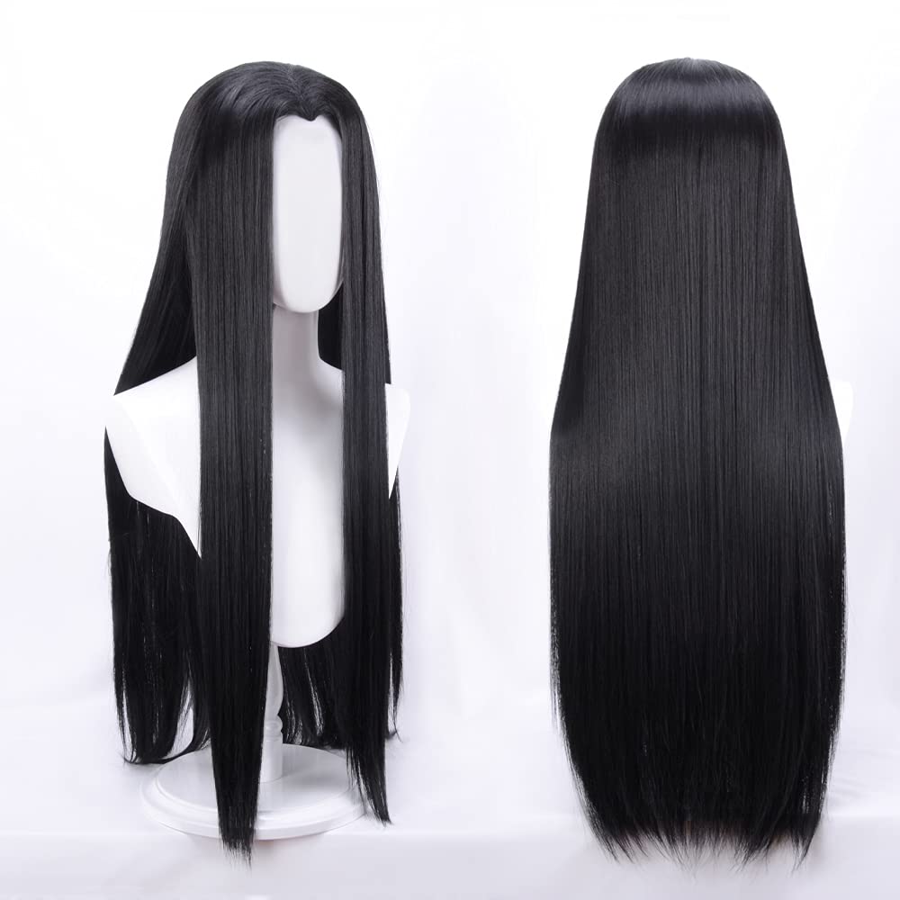 High-Quality Illumi Zoldyck Cosplay Wig - Anime Character Costume Wig for Halloween, Conventions & Cosplay Events - Perfect for Hunter x Hunter Fans