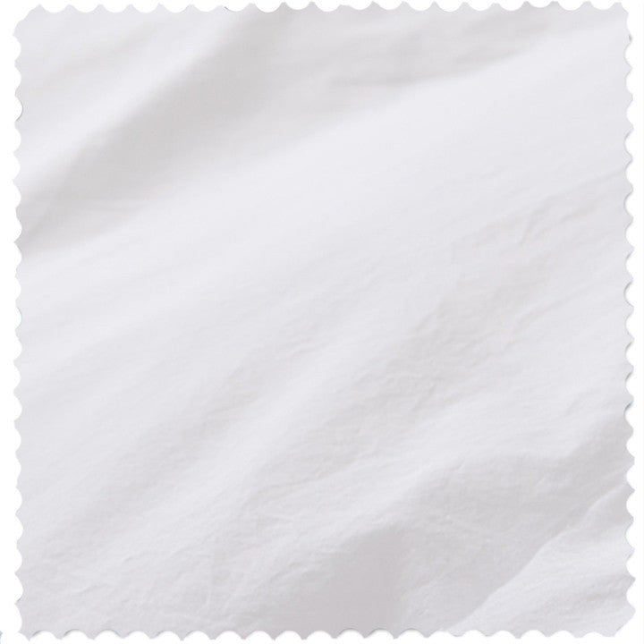 Rachel Ashwell® Liliput White Flange Bedding Set - Luxury Cotton Duvet Cover & Pillowcases for Girls & Teens - Perfect for Bedroom Decor, Guest Rooms & Cozy Sleep