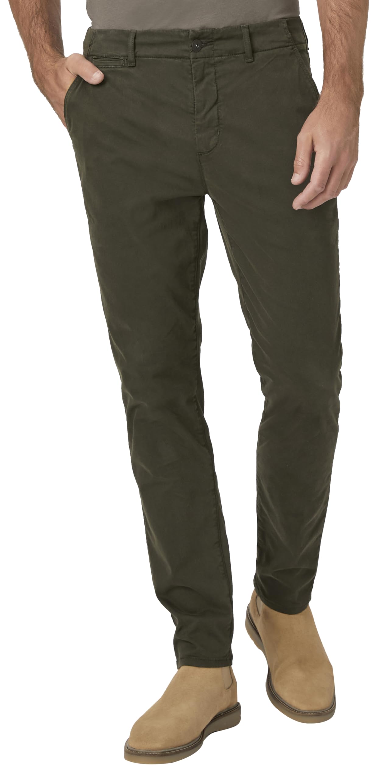 PAIGE Men's Danford Slim Fit Chino Pants - Classic Casual & Office Wear for Men | Comfortable Stretch Fabric for All-Day Wear | Perfect for Business, Travel & Everyday Outfits