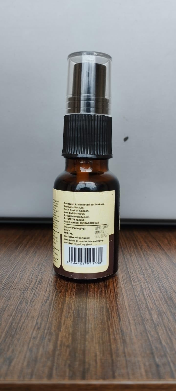 Tattvalogy Pure Black Castor Oil - Cold Pressed Kalonji Oil (Nigella Sativa) | 100% Pure Virgin Grade Hair Growth & Skin Care Treatment | Chemical-Free Natural Remedy in Glass Bottle (15ml) | Perfect for Hair Strengthening, Scalp Nourishment & Moisturizing Dry Skin