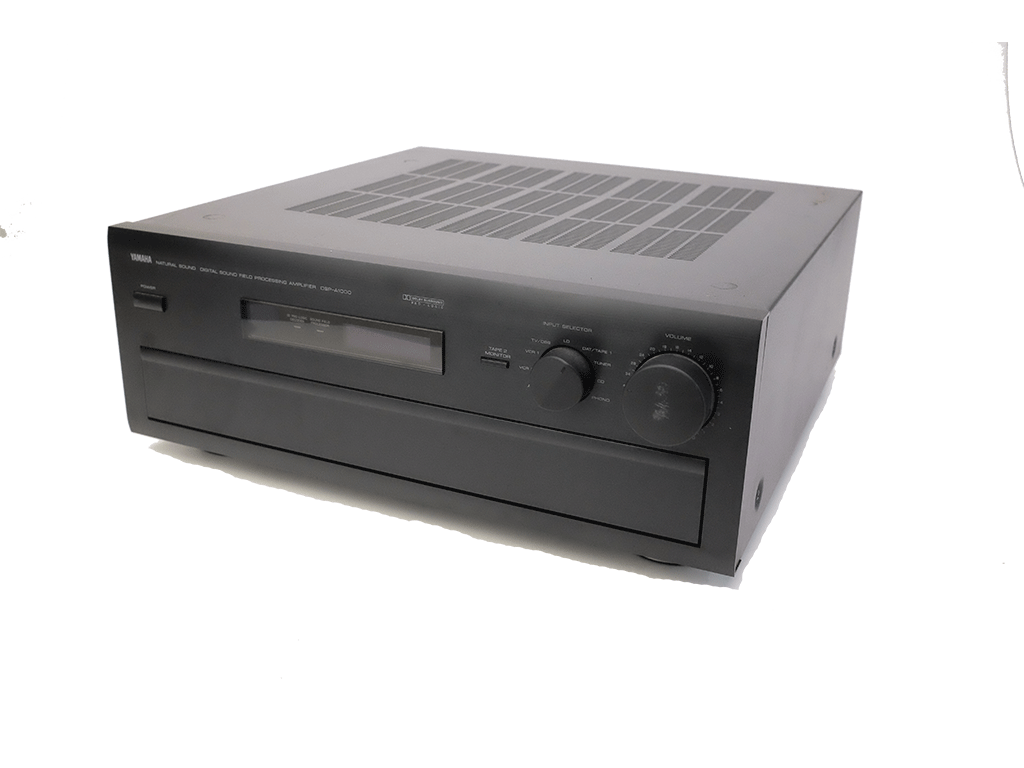 Vintage Yamaha DSP A1000 Digital Sound Field Processor Amplifier - Tested & Working with Original Remote - Perfect for Home Theater & Audio Enthusiasts