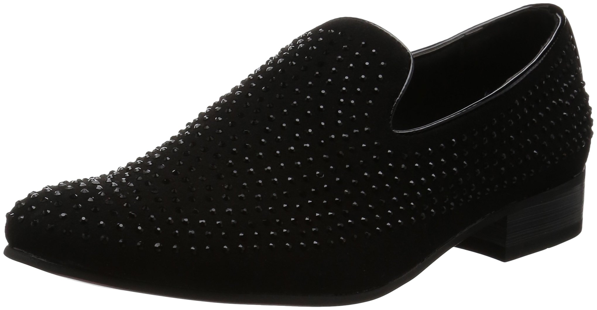 **Men's Slip-On Loafers - Comfortable Driving & Deck Shoes in Suede - Black & Navy - Perfect for Casual Wear, Work & Travel**