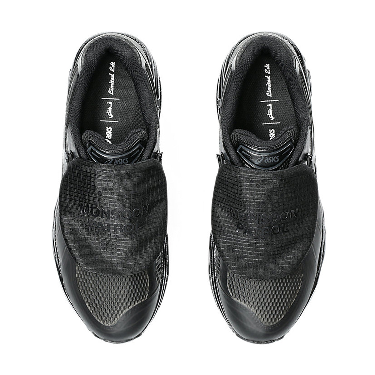 SBTG Limited Edition ASICS GEL-Kayano 14 'Monsoon Patrol Black' Running Shoes - Premium Comfort for Jogging, Gym Workouts & Streetwear Fashion