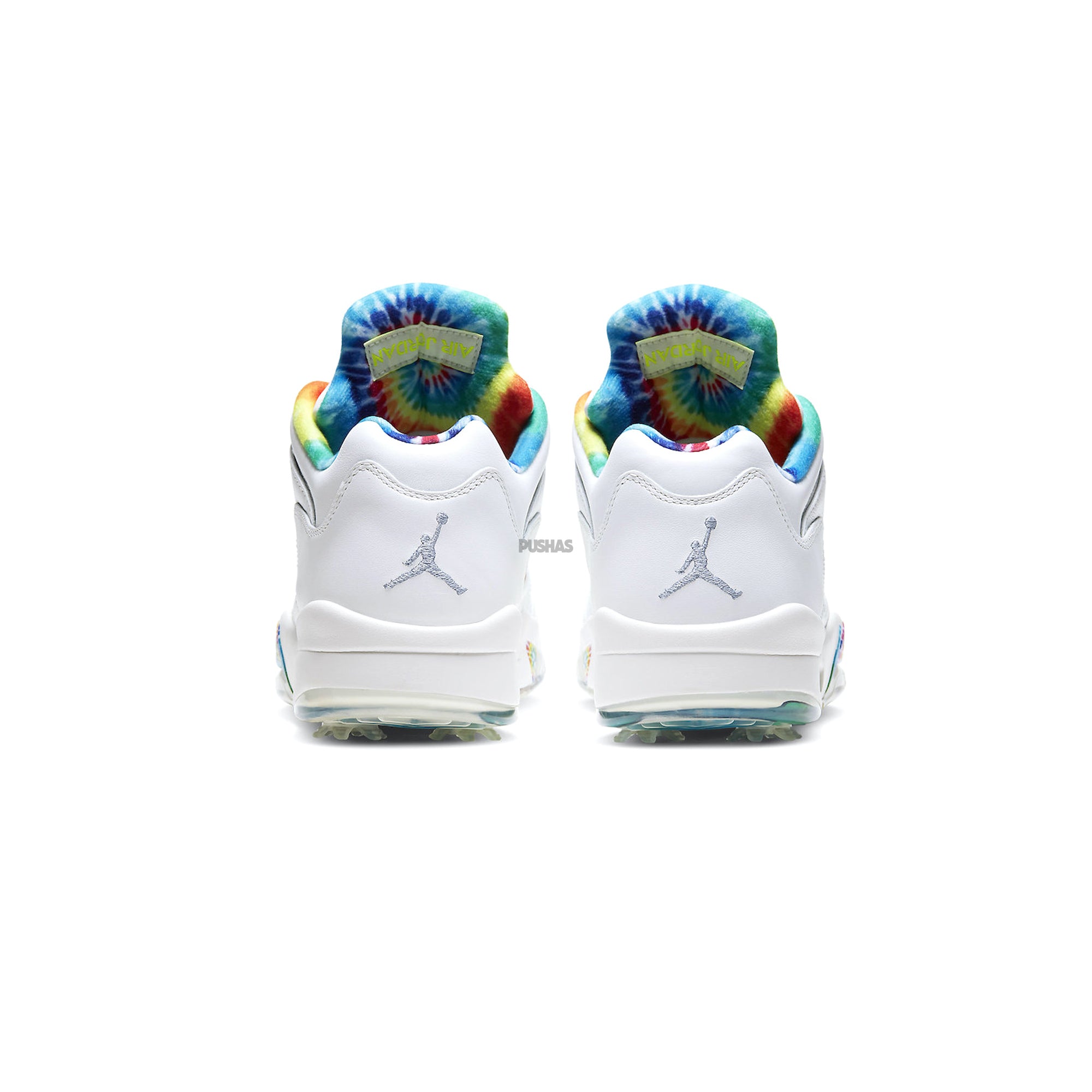 Air Jordan 5 Retro Low Golf Shoes 'Tie Dye' (2020) - Men's Basketball-Inspired Golf Sneakers for Comfort & Style on the Course