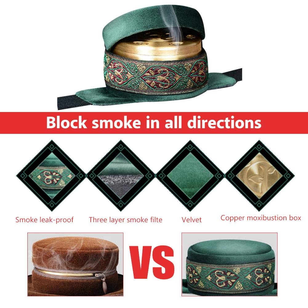 Zetiling Smokeless Moxibustion Box - Portable Moxa Therapy Device with 3-Layer Filter Design for Back, Neck & Belly Pain Relief | Home Use & Professional Acupuncture Care