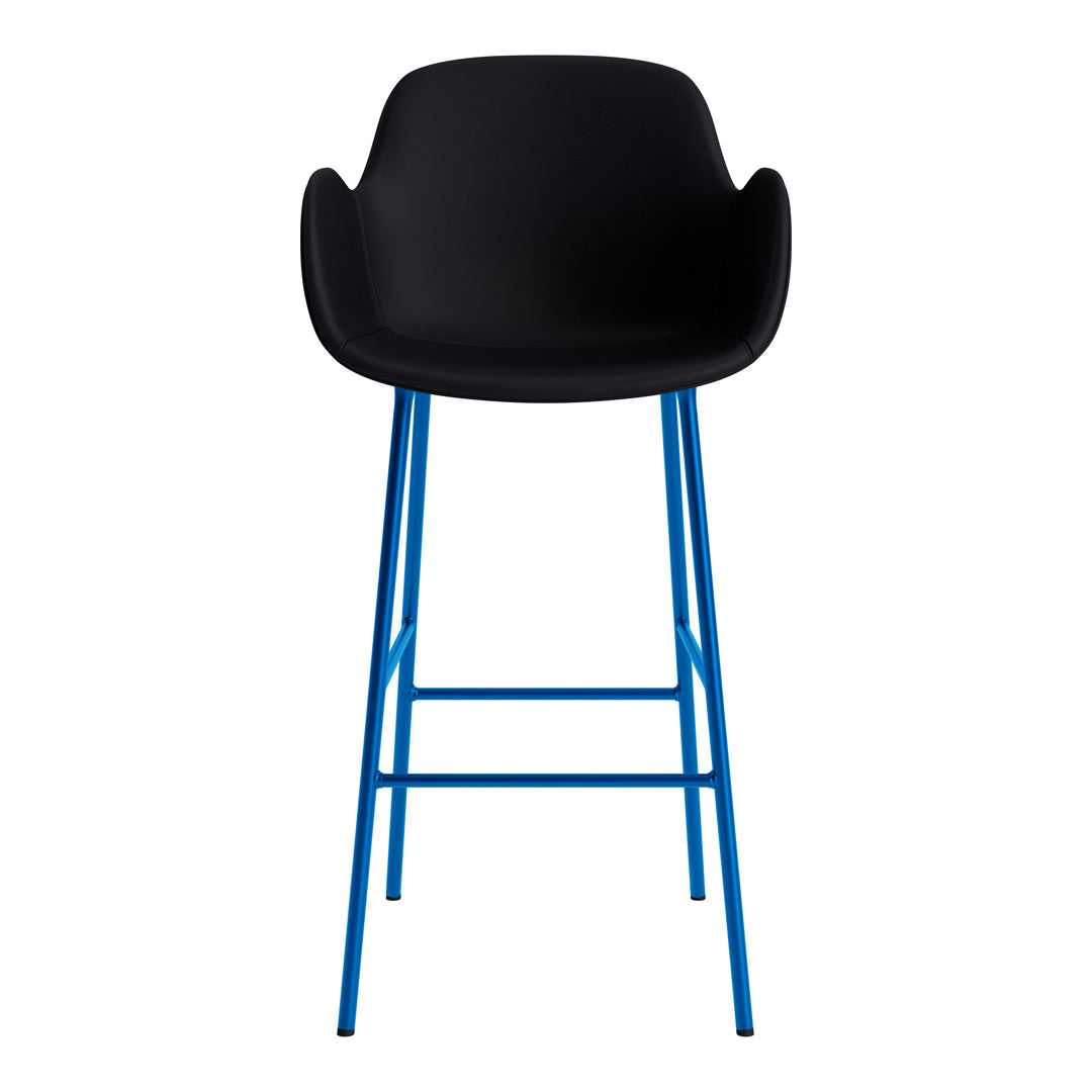 Form Bar Armchair - Fully Upholstered Modern Lounge Chair for Living Room, Office & Cafe | Comfortable Seating Furniture for Home & Commercial Spaces