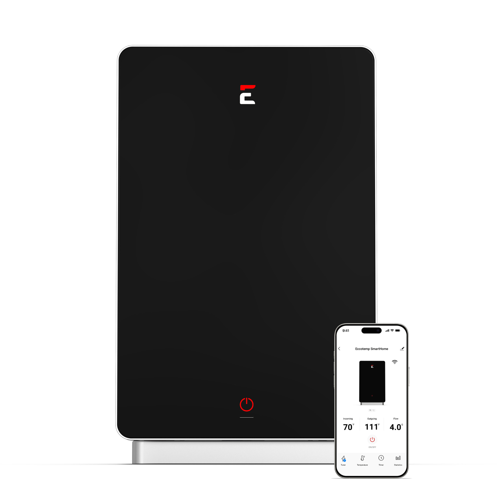 Eccotemp SmartHome 11 27kW 4.5 GPM Mini Tankless Water Heater with Voice Control - Perfect for Small Homes, Apartments & RVs | Instant Hot Water On Demand