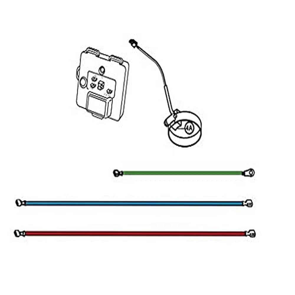 Norcold 637360 Refrigerator Temperature Monitor Control - Digital Display for RV, Camper & Marine Fridge - Easy Installation & Accurate Readings