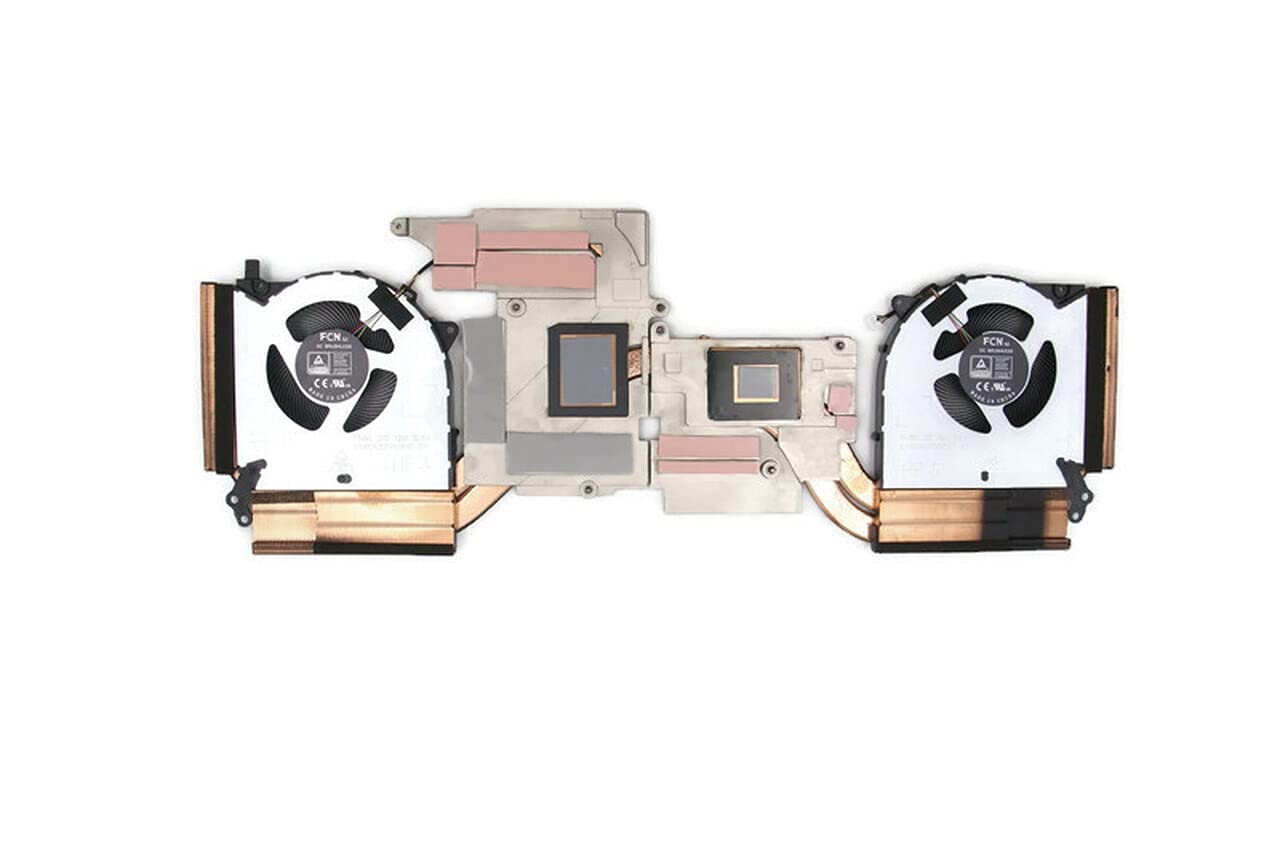 Genuine Replacement Cooling Fan & Heatsink for Lenovo Legion 5/5P-15 Series (Model 5H40S20132) - 4500 RPM, 30dB Quiet Laptop Cooler - Perfect for Gaming, Work & High-Performance Computing