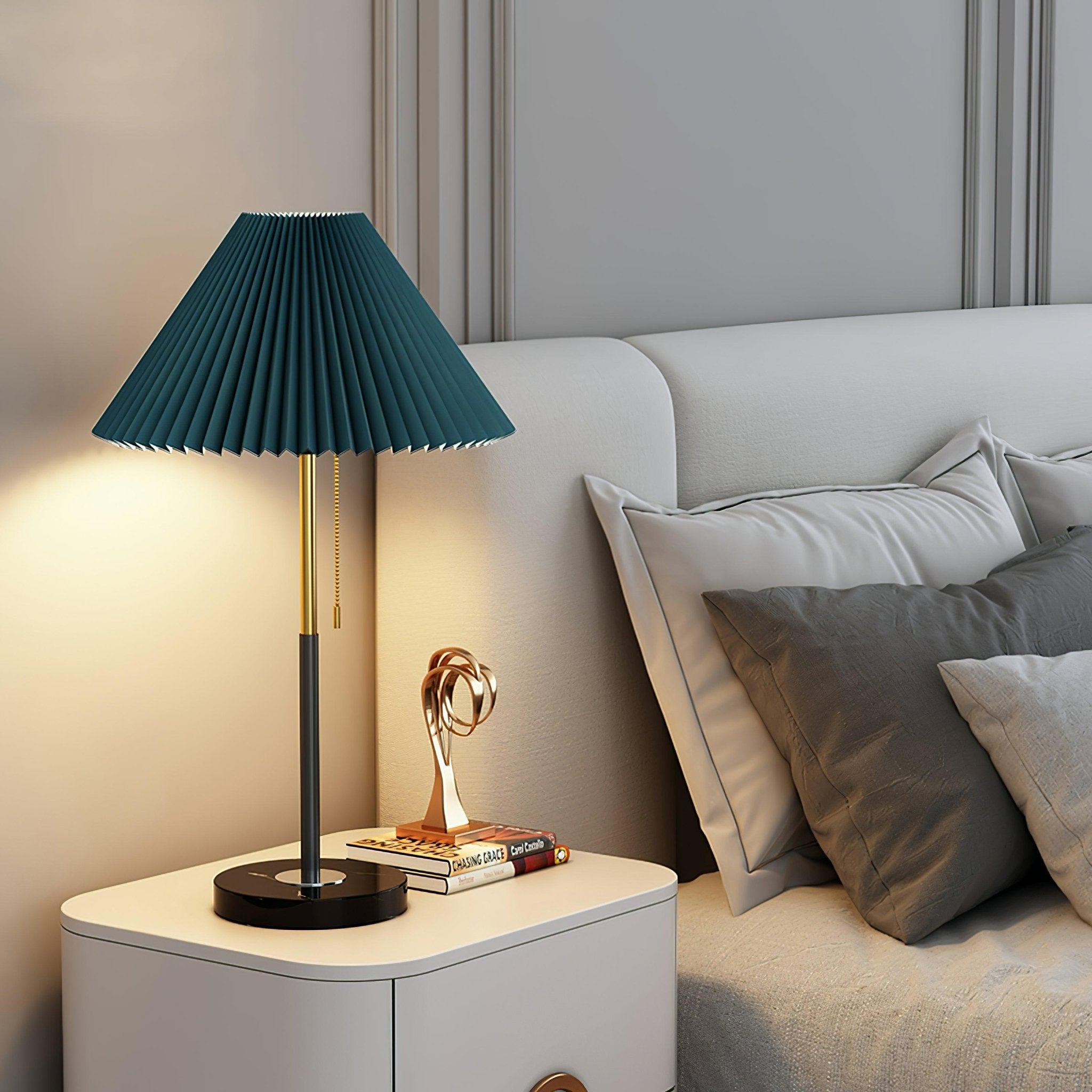 Modern Matin Table Lamp - Adjustable LED Desk Light with USB Port, Touch Control, 3 Color Temperatures - Perfect for Bedroom, Office, Study Room & Nightstand