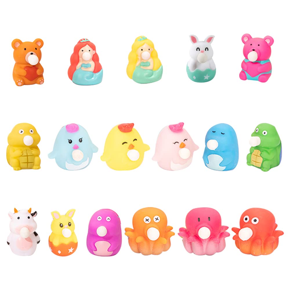 Easter Bubble Squeeze Toys for Kids - 17PCS Stress Relief Sensory Toys, Easter Basket Stuffers, Party Favors & Classroom Prizes - Fun Easter Gifts for Boys and Girls (Great for Easter Parties, Classroom Activities & Stress Relief)
