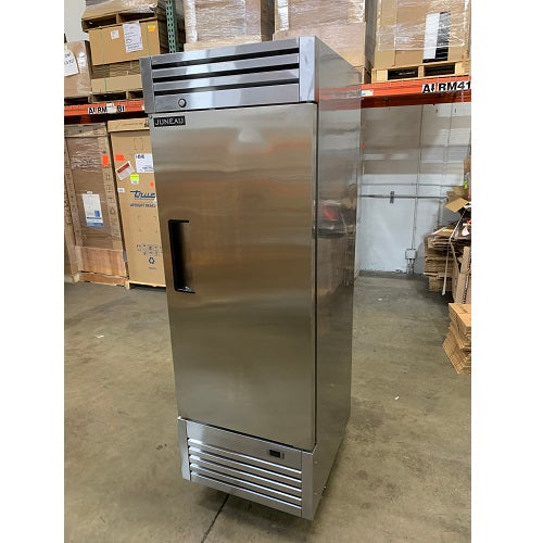 Energy Efficient 27W Reach-In Freezer - Compact Single Section for Home, Office, or Small Business Use - Perfect for Storing Frozen Foods, Ice Cream, and Beverages