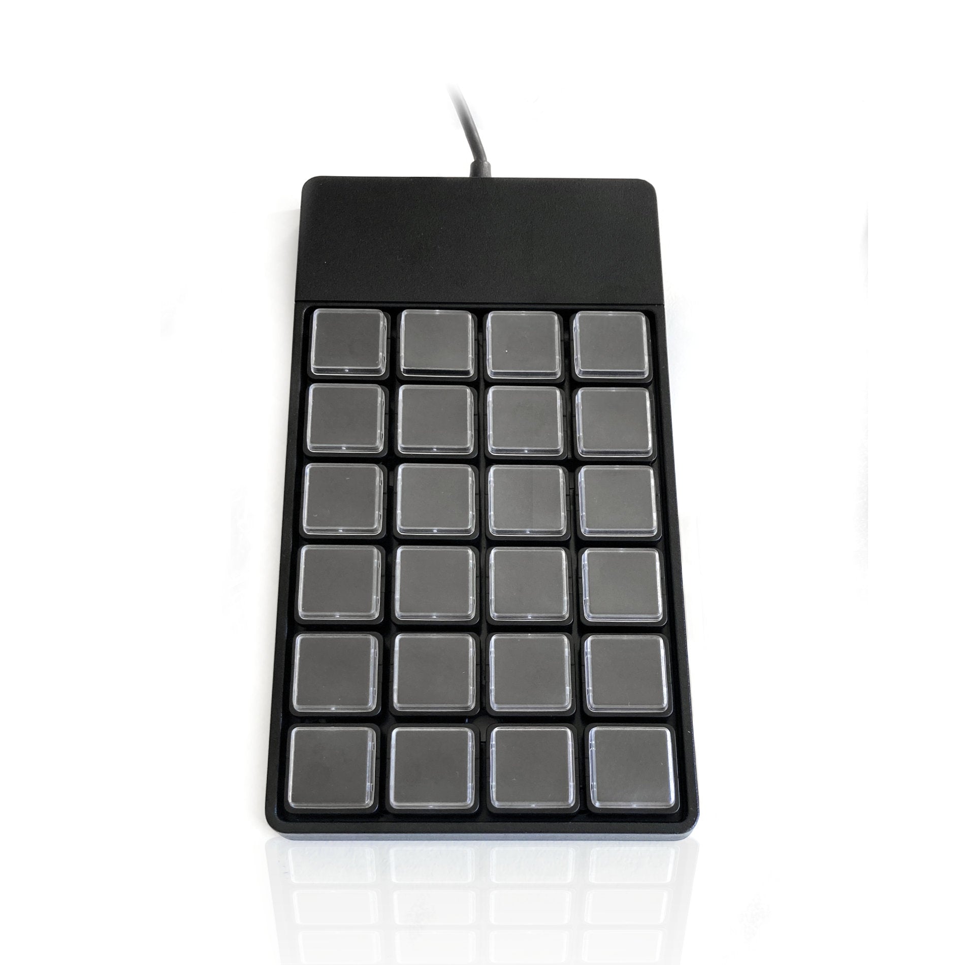 Accuratus S24B Slim Line Keypad - Compact & Durable Keyboard for Office & Home Use | Perfect for Typing, Data Entry & Gaming