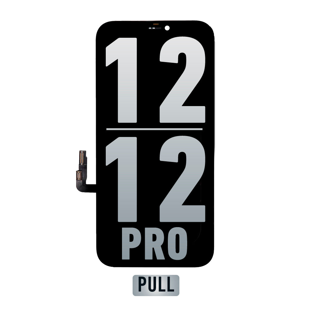Original iPhone 12 / 12 Pro OLED Screen Replacement Assembly - High Quality Pull Fair Parts for DIY Repair | Perfect for Cracked or Damaged Phone Screen Fix at Home or Workshop