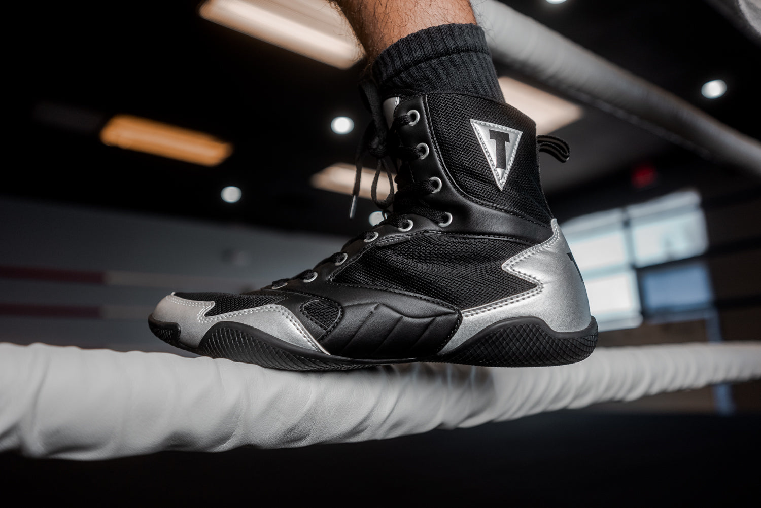 TITLE Boxing Charged Shoes - Lightweight Training Shoes for Boxing, MMA & Fitness - High-Performance Workout Sneakers for Men & Women - Perfect for Gym, Running & Combat Sports