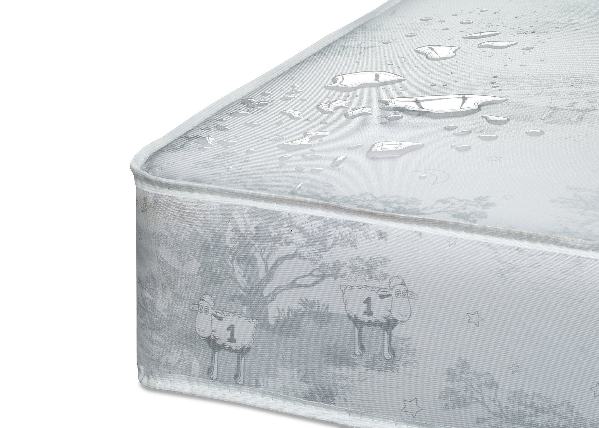 Serta Perfect Balance™ Deluxe Firm Crib & Toddler Mattress - Breathable, Waterproof & Hypoallergenic Baby Mattress for Safe Sleep | Nursery, Daycare & Travel Use