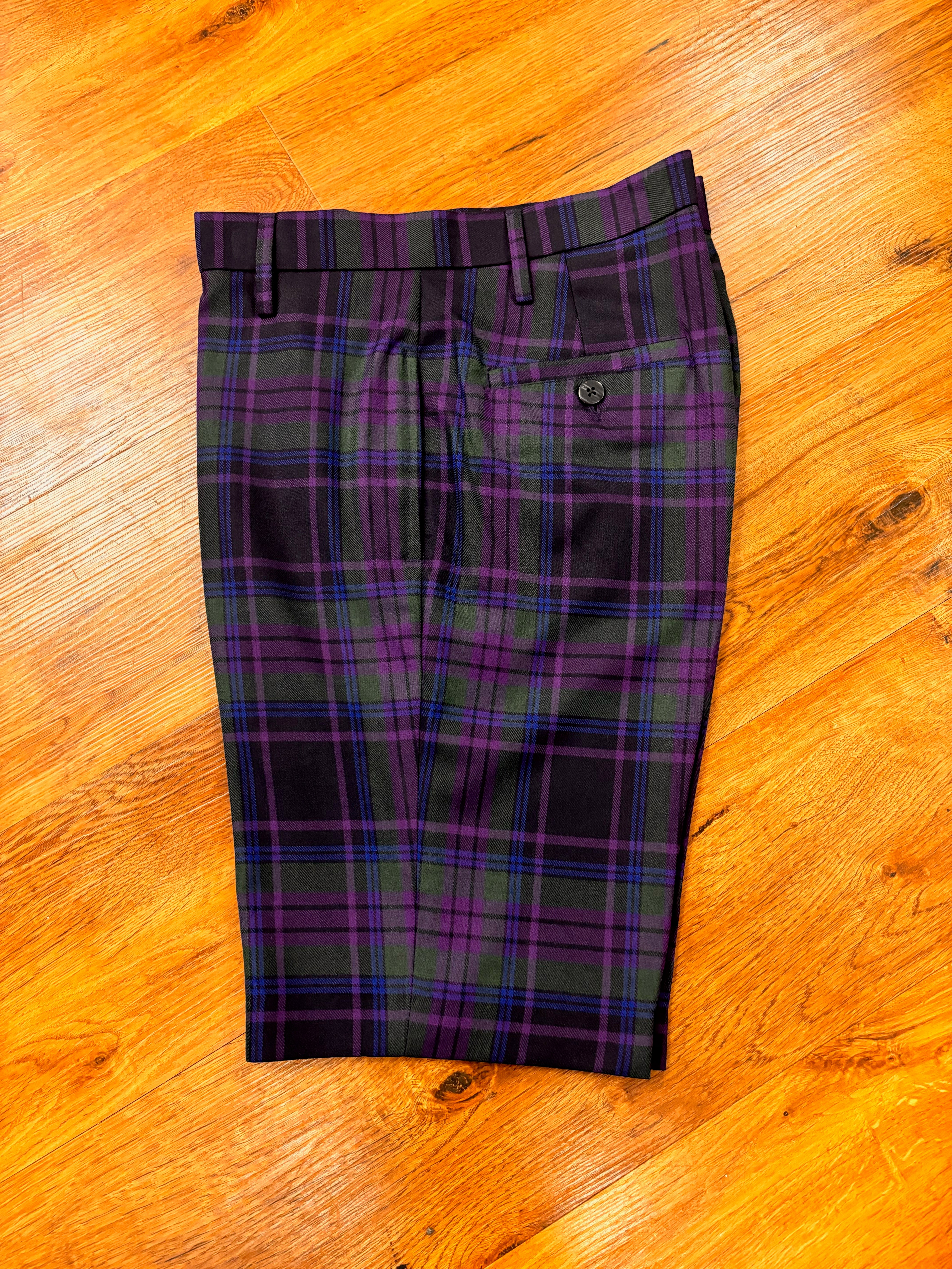 Black Watch Tartan Trousers - Classic Scottish Plaid Pants for Men | Perfect for Formal Events, Highland Outfits & Winter Fashion