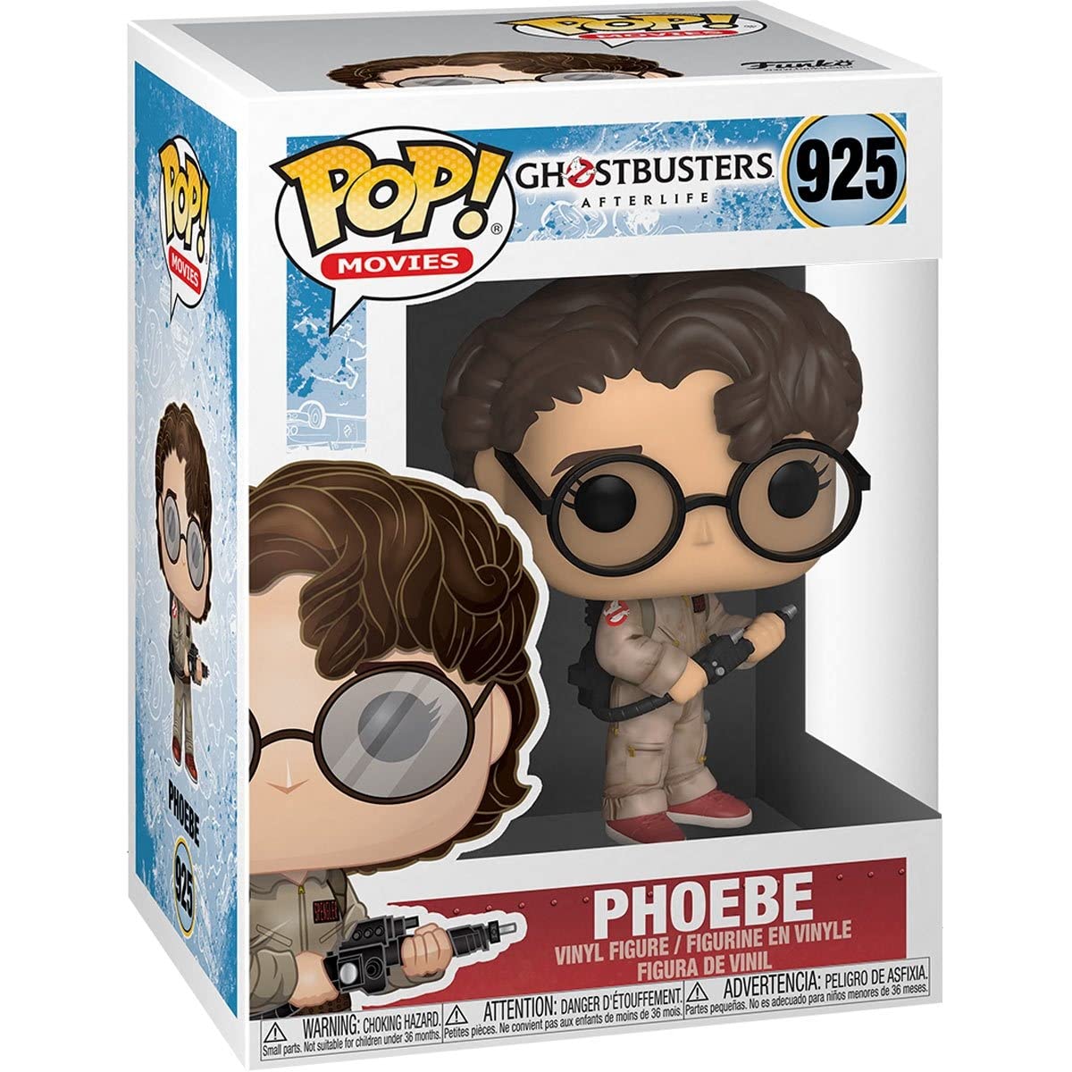 Funko Pop! Vinyl Figure - Ghostbusters Afterlife Phoebe with Pop Box Protector Case | Collectible Movie Character Toy for Display & Protection | Perfect for Ghostbusters Fans & Pop Collectors
