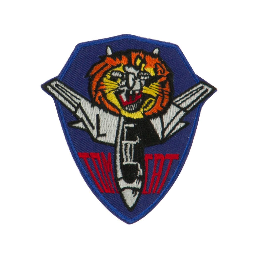 US Air Force Tomcat Embroidered Military Patch - Premium Embroidered Badge for Flight Jackets, Uniforms & Collectors (W03S16C) | Perfect for Military Enthusiasts, Veterans & Aviation Lovers