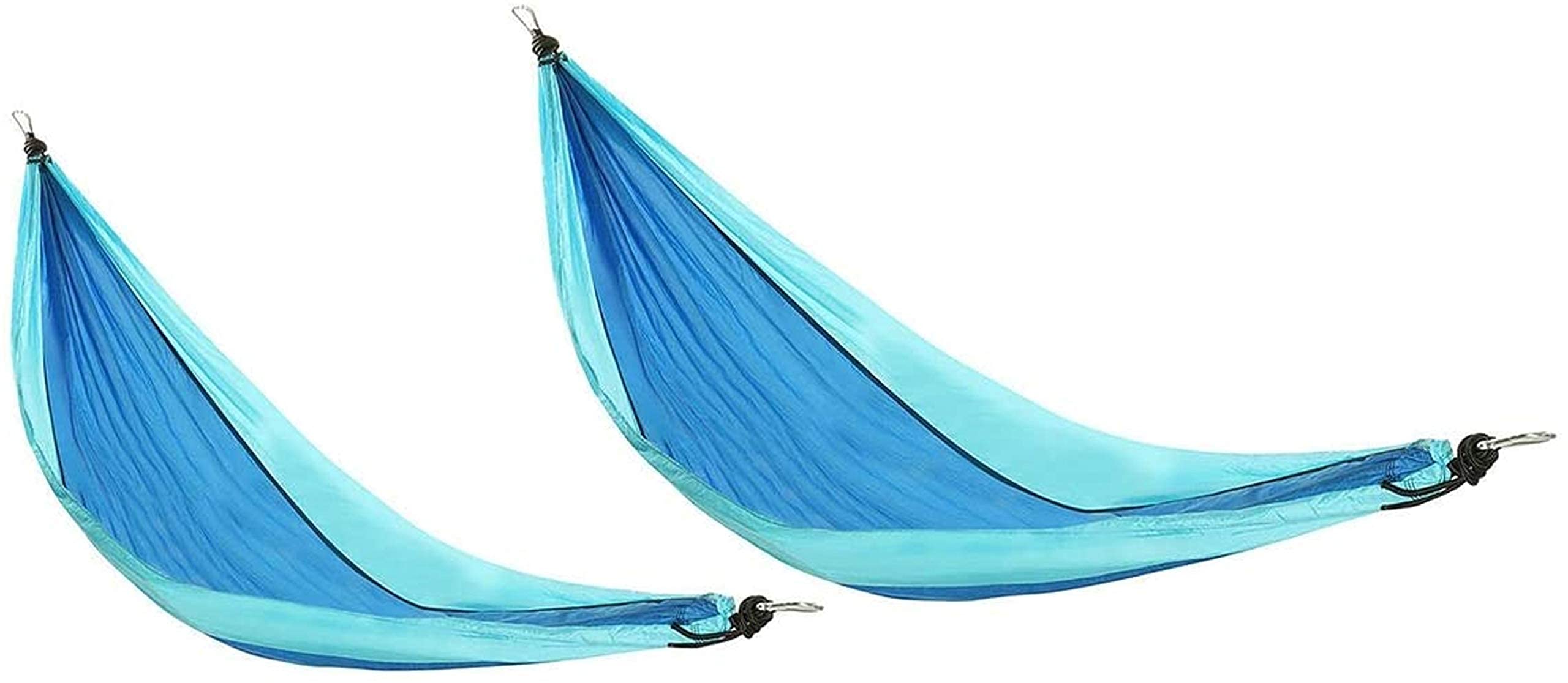 Lightweight Nylon Double Hammock Tent with Mosquito Net - Blue, Size L - Perfect for Camping, Hiking, Backpacking & Outdoor Adventures