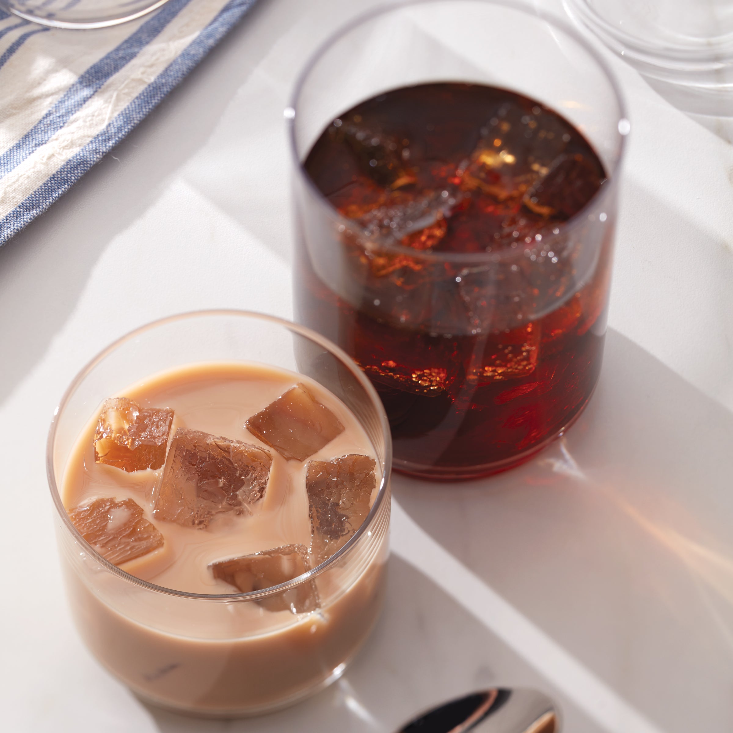 Tuscany Classics Stackable Clear Tall Glasses Set Of 6 - Elegant Drinking Glasses for Wine, Cocktails & Beverages - Perfect for Dinner Parties, Bars & Home Entertaining