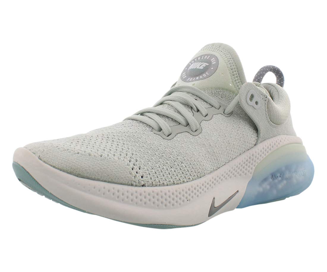 Nike Women's Joyride Run Flyknit Running Shoes - Light Silver/Metallic Silver/Ocean C - Size 7 | Lightweight Cushioned Sneakers for Jogging, Gym Workouts & Everyday Wear