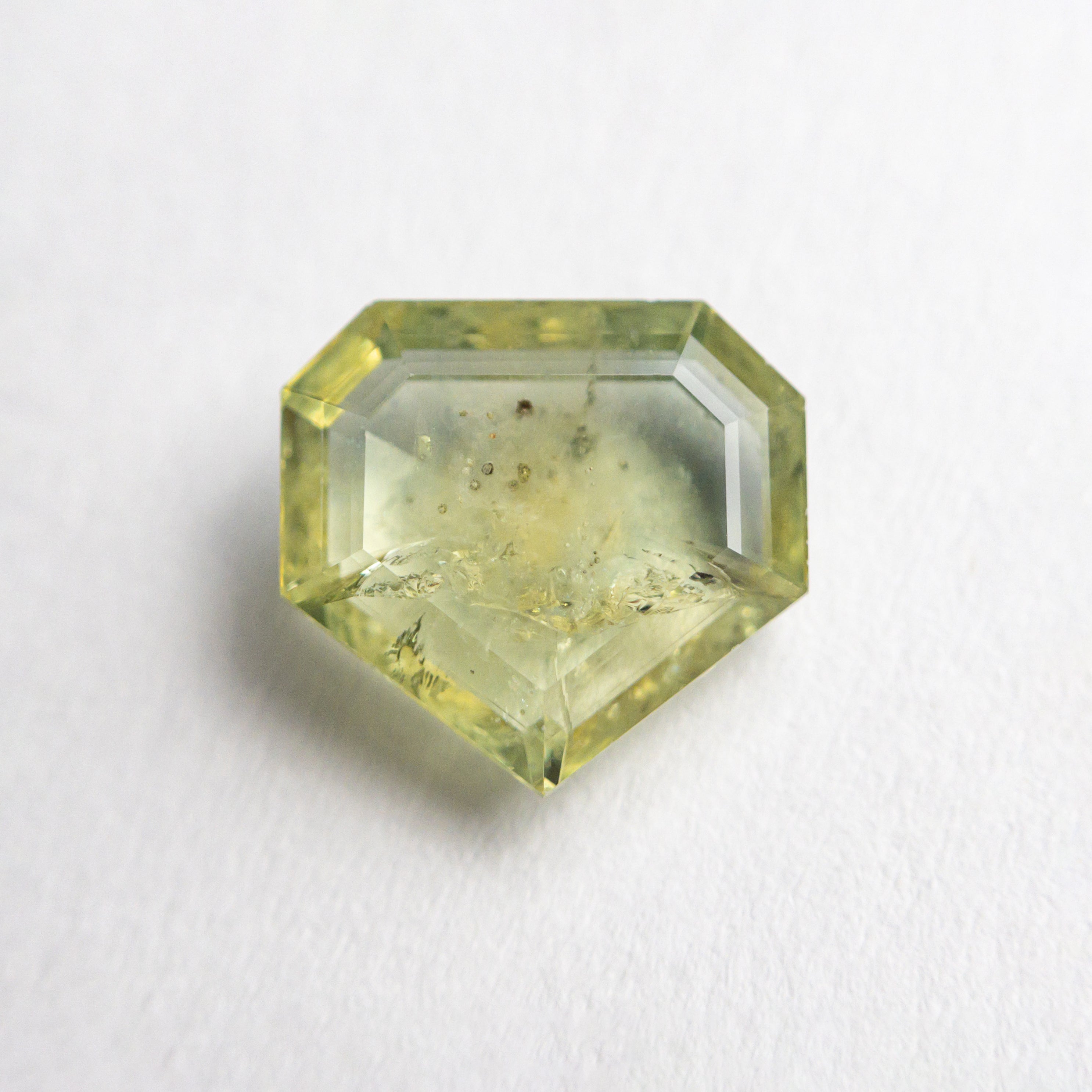 1.96ct Natural Shield Rose Cut Sapphire - 7.99x7.59x3.06mm Loose Gemstone for Jewelry Making, Engagement Rings & Unique Gifts