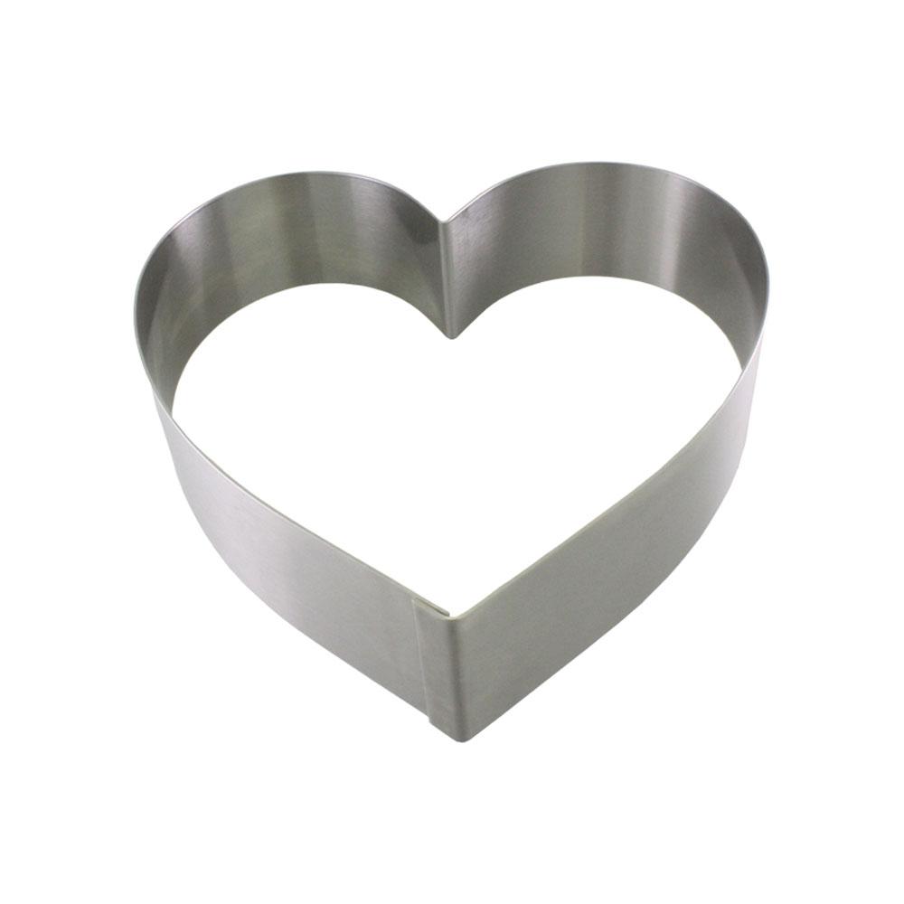 35mm (1 3/8 inch) High Heart Silicone Molds for Mousses & Entremets - Perfect for Valentine's Day Desserts, Wedding Cakes & French Pastry Making