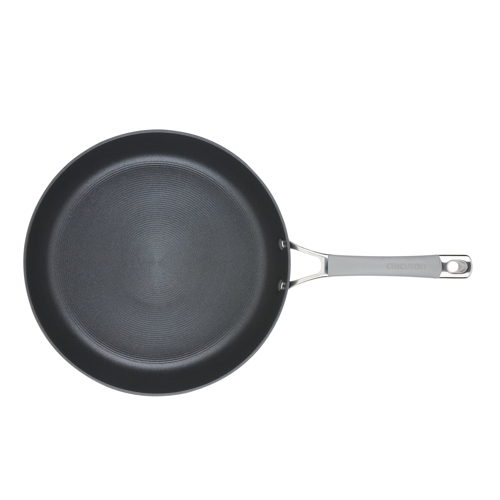 12 Inch Hard Anodized Nonstick Deep Frying Pan with Lid - Professional Cookware for Home Kitchen, Perfect for Frying, Sautéing & Braising - Ideal for Chicken, Fish & Vegetables