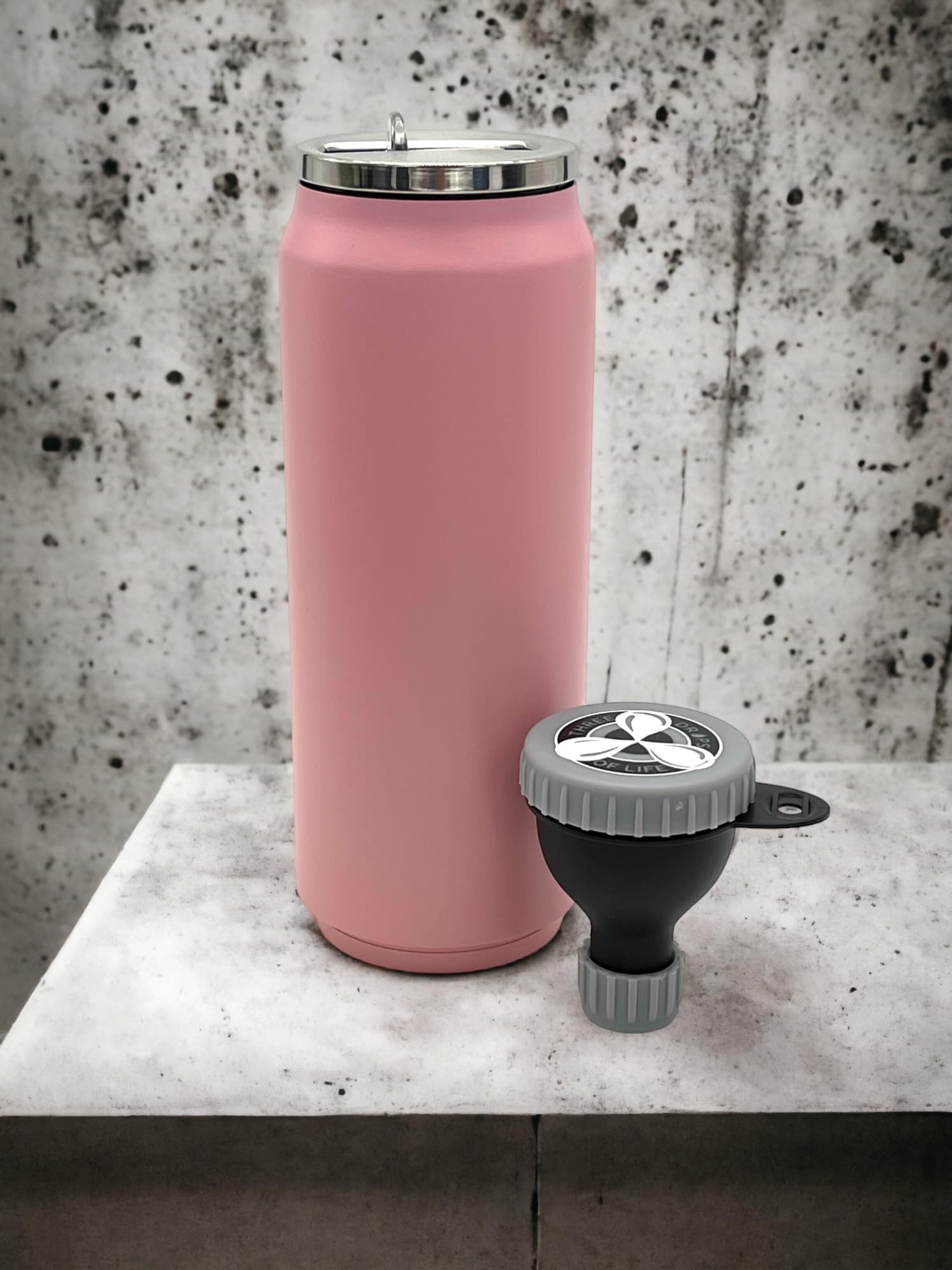 Portable Protein Powder Funnel for Gym & Travel - 70ML Supplement Container with Fill & Go Design | Perfect for Shaker Bottles, Pre-Workout & On-the-Go Nutrition