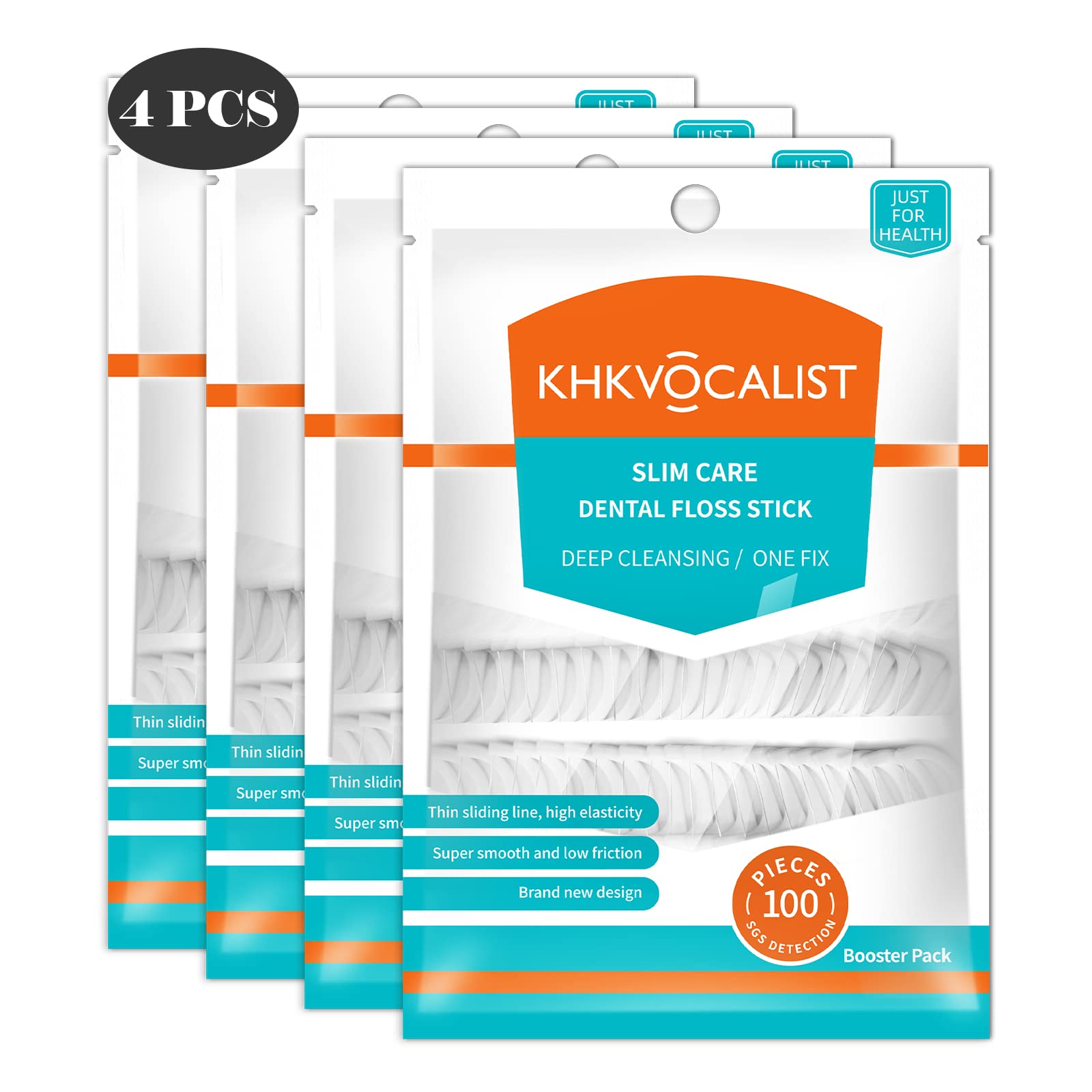 400 Super Strong Dental Floss Picks for Adults - Travel Case Included | Fragrance-Free, Break-Resistant Teeth Cleaning | Perfect for Travel, Office & Daily Oral Care