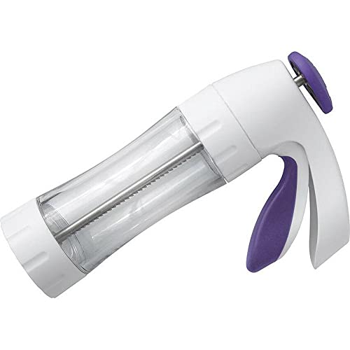 Best Cookie Press Kit for Baking - Stainless Steel Dough Press with 12 Cookie Stamps, Home Storage & Cake Decorating Accessories - Perfect for Cookies, Cupcakes & Pastry Filling (Great Gift for Bakers)